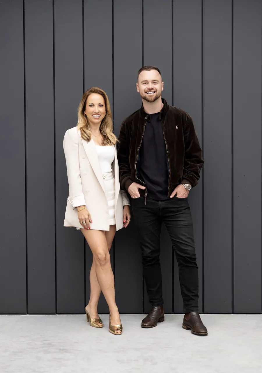 Alicia Hall and Lloyd Hillard, the people behind Front Page Property